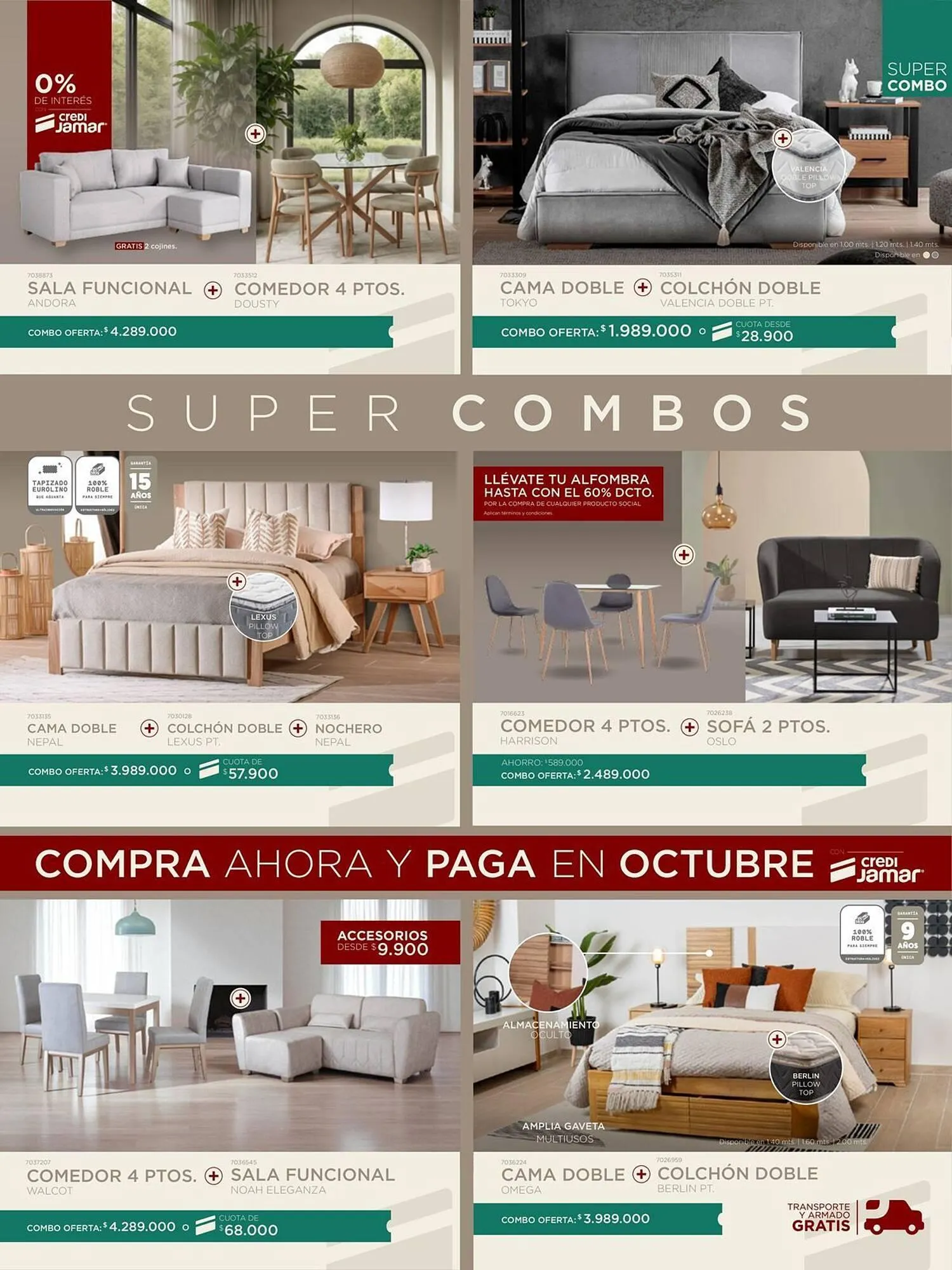 Catalogo de Catálogo Muebles Jamar 5 de agosto al 31 de agosto 2025 - Pag 5