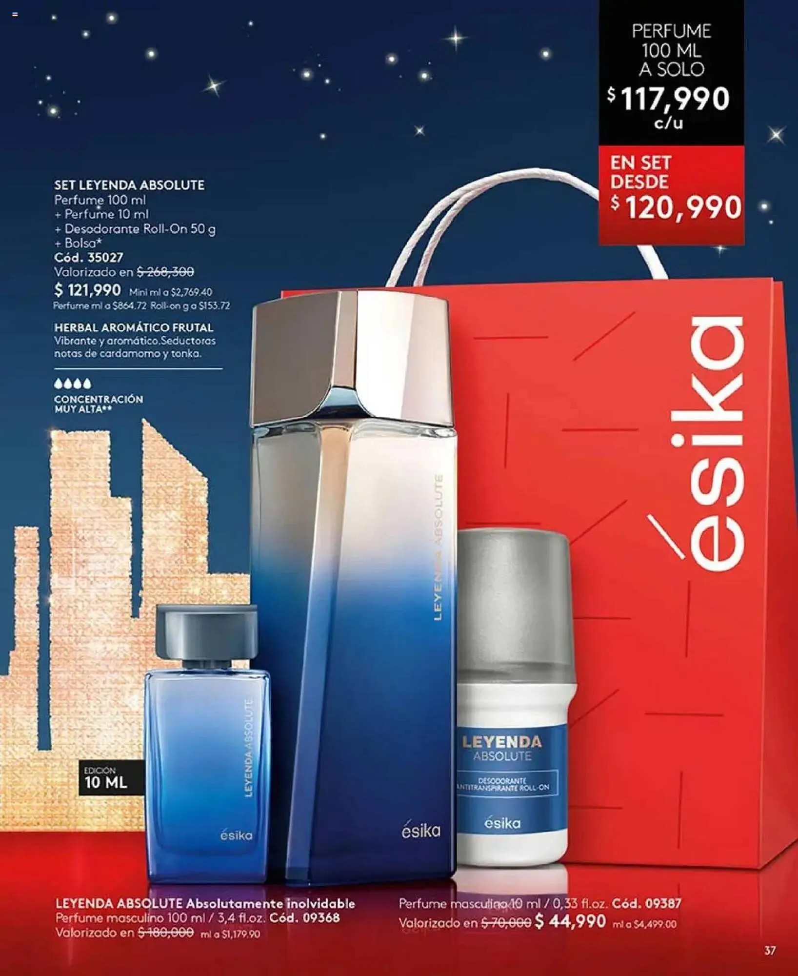 Catalogo de Catálogo Ésika 14 de octubre al 31 de diciembre 2025 - Pag 37