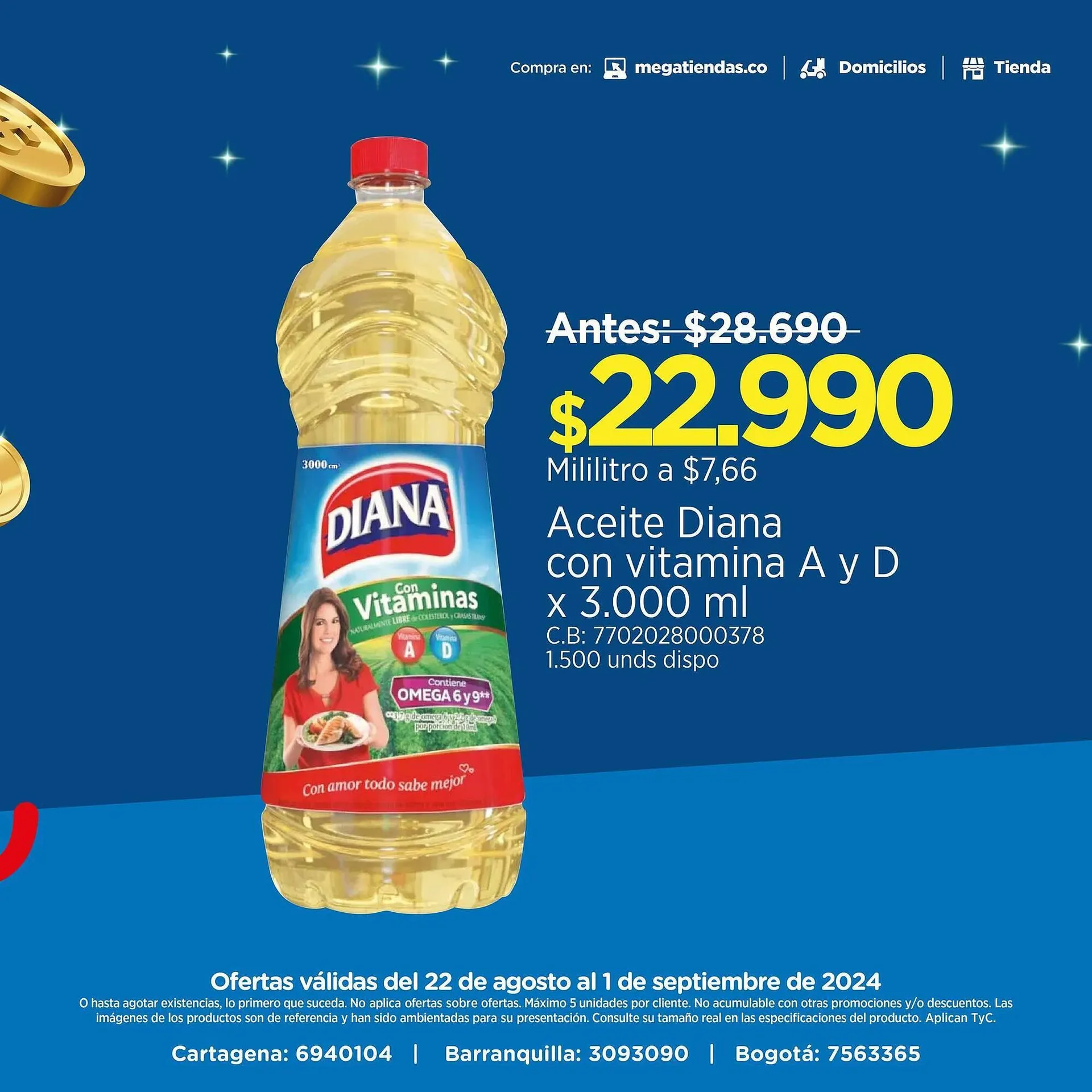 Catalogo de Catálogo MegaTiendas 23 de agosto al 1 de septiembre 2024 - Pag 2