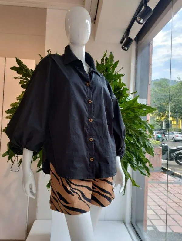Camisa Julia Negra