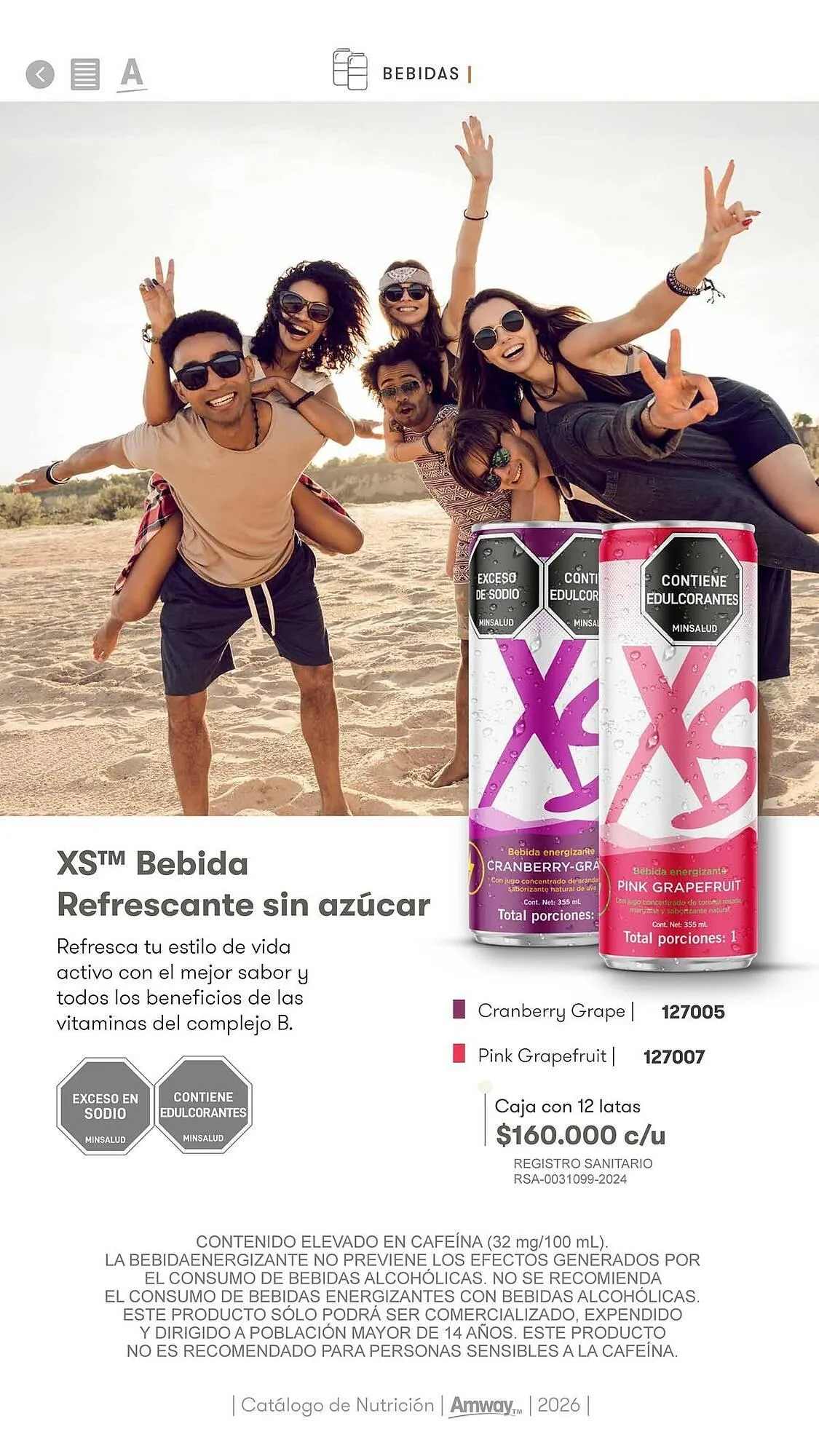 Catalogo de Catálogo Amway 26 de marzo al 31 de diciembre 2026 - Pag 29