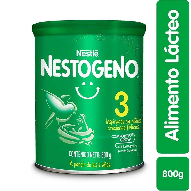 Alimento Lacteo Nestogeno 3 Lata X 800 Gr