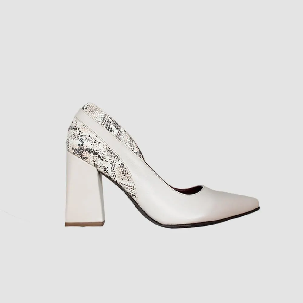 ZAPATILLAS PARA MUJER THIA CUERO BEIGE