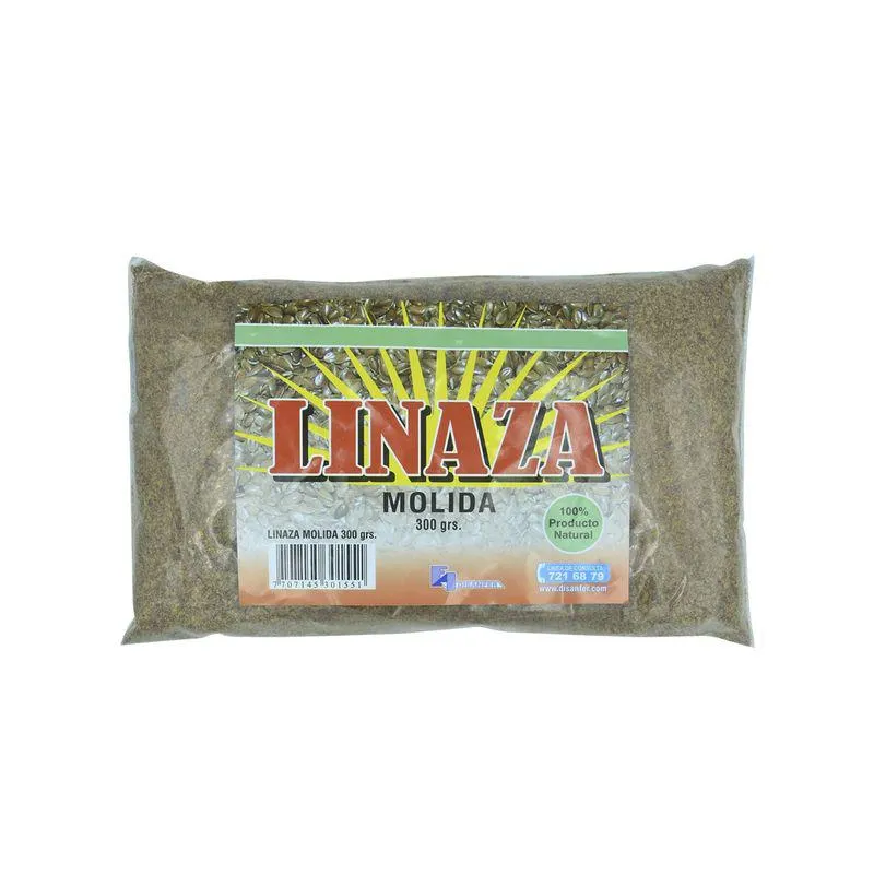 Linaza Molida Bolsa X 300 Gr