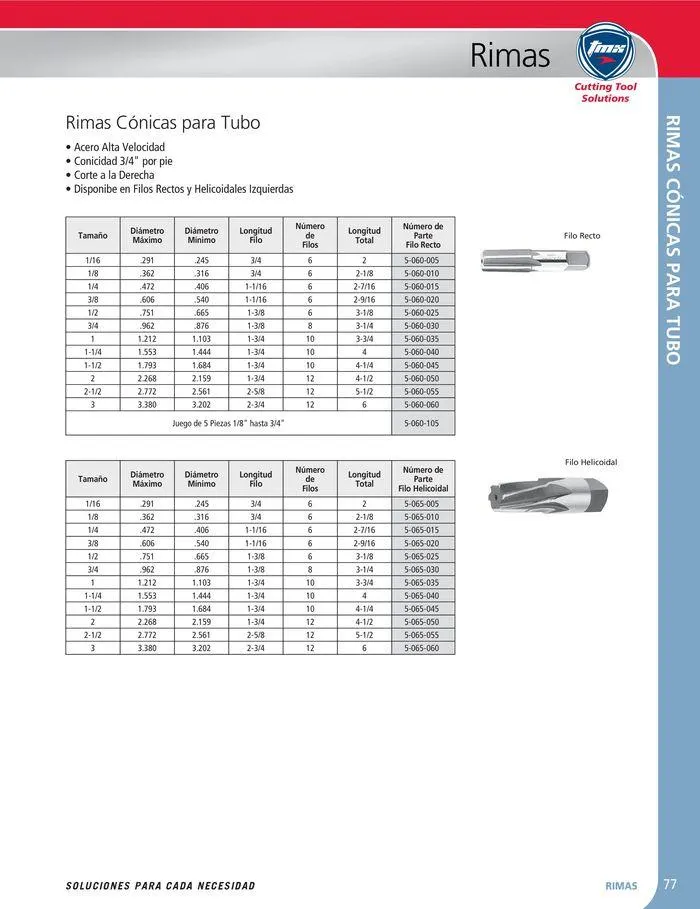 Catalogo de Cutting tool solution 15 de enero al 31 de diciembre 2024 - Pag 77