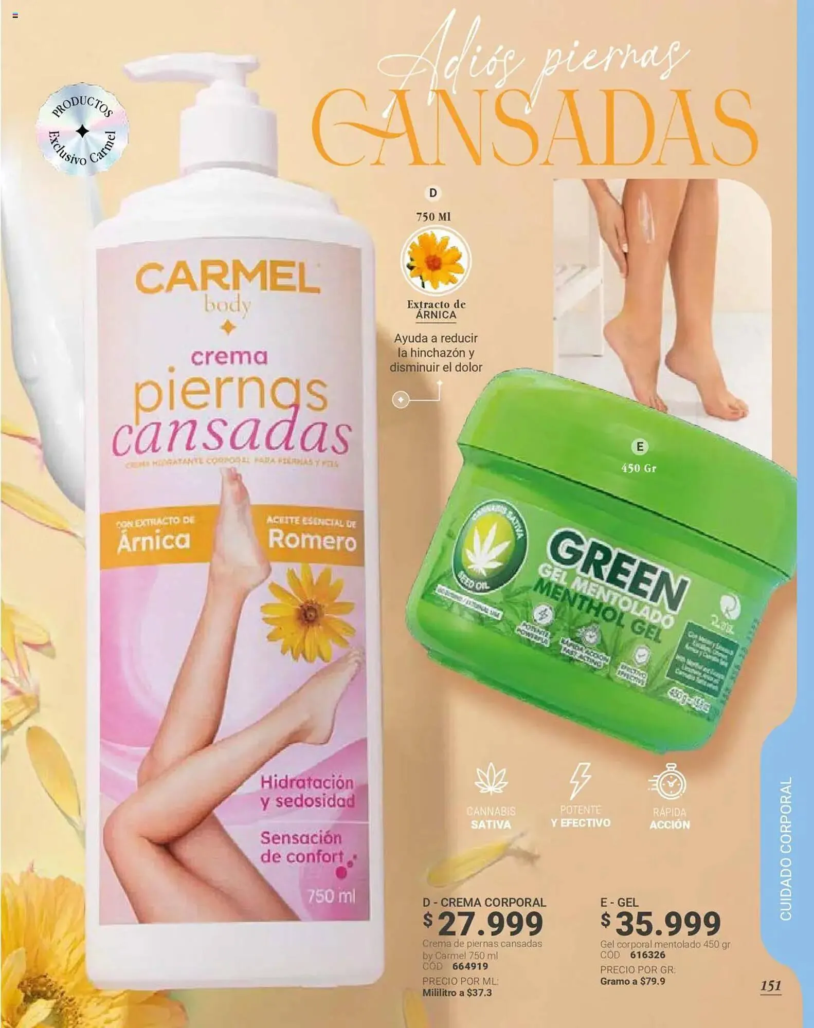 Catalogo de Catálogo Carmel 19 de mayo al 10 de julio 2025 - Pag 151