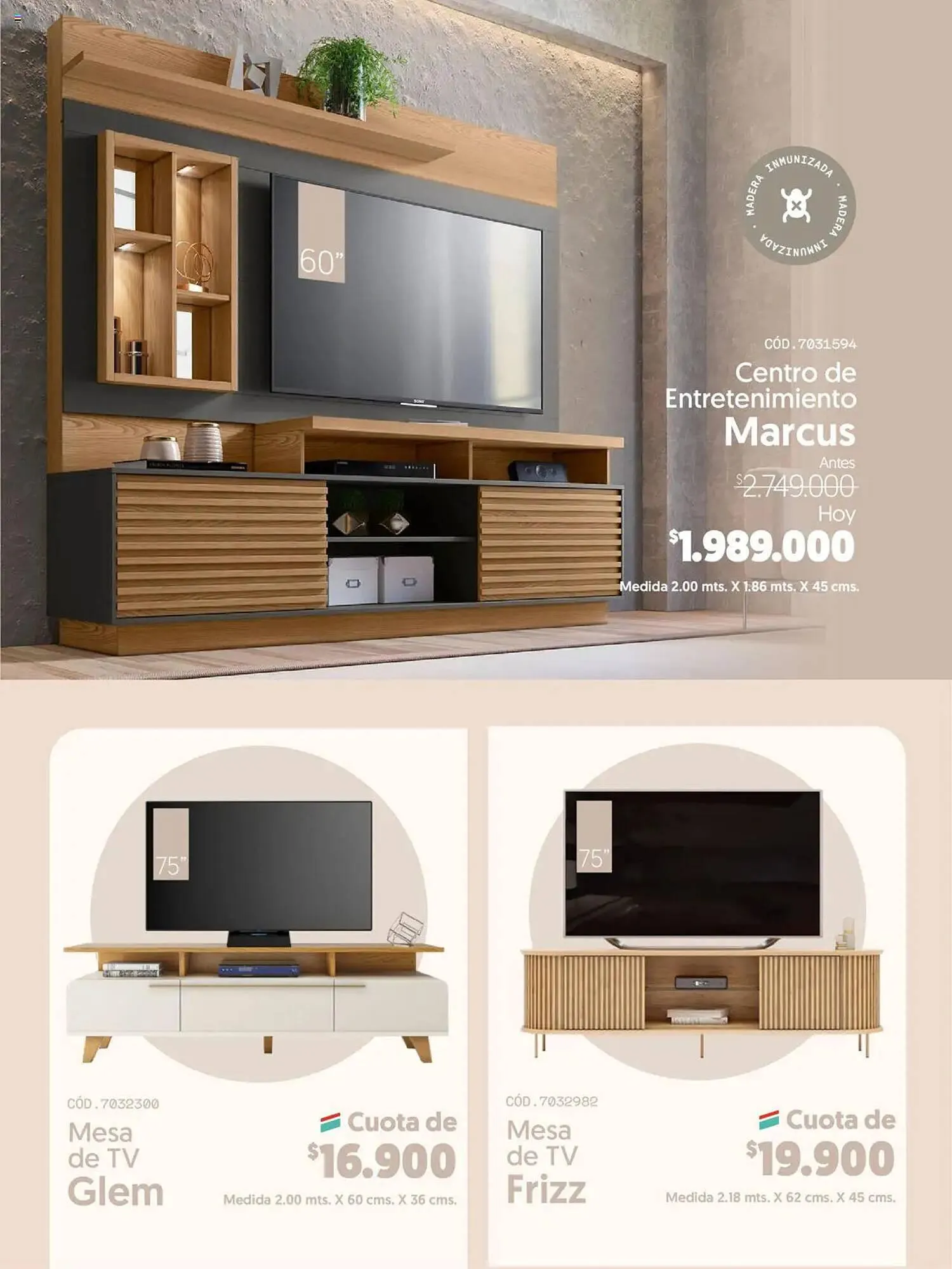 Catalogo de Catálogo Muebles Jamar 19 de junio al 31 de julio 2025 - Pag 7