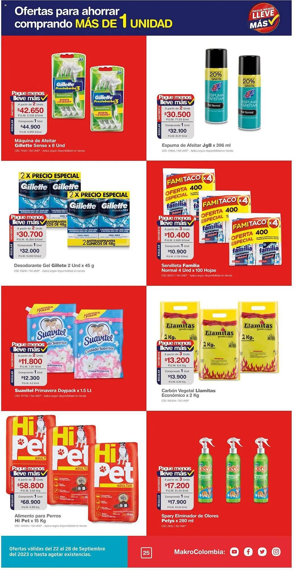 Catalogo de Catálogo Makro 22 de septiembre al 28 de septiembre 2023 - Pag 25