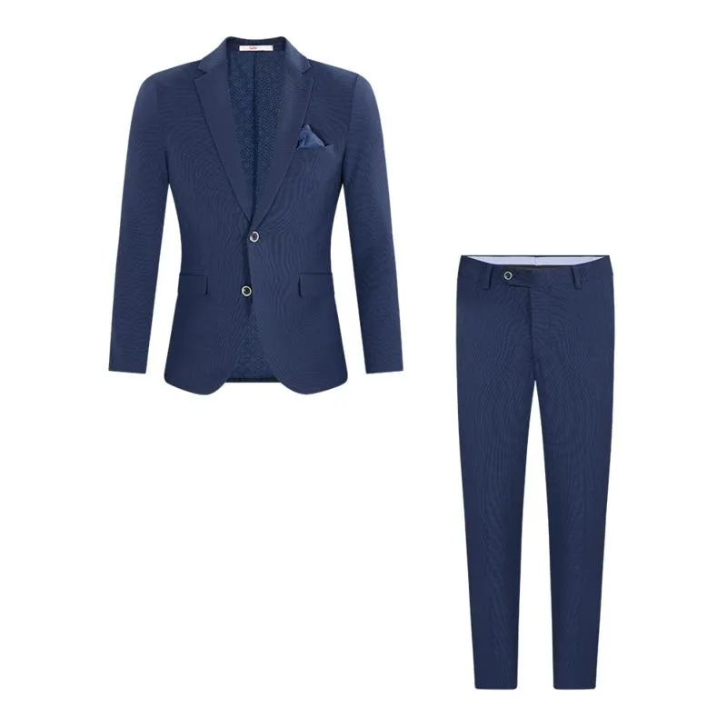 TRAJE AZUL OSCURO GALLINETO LAB