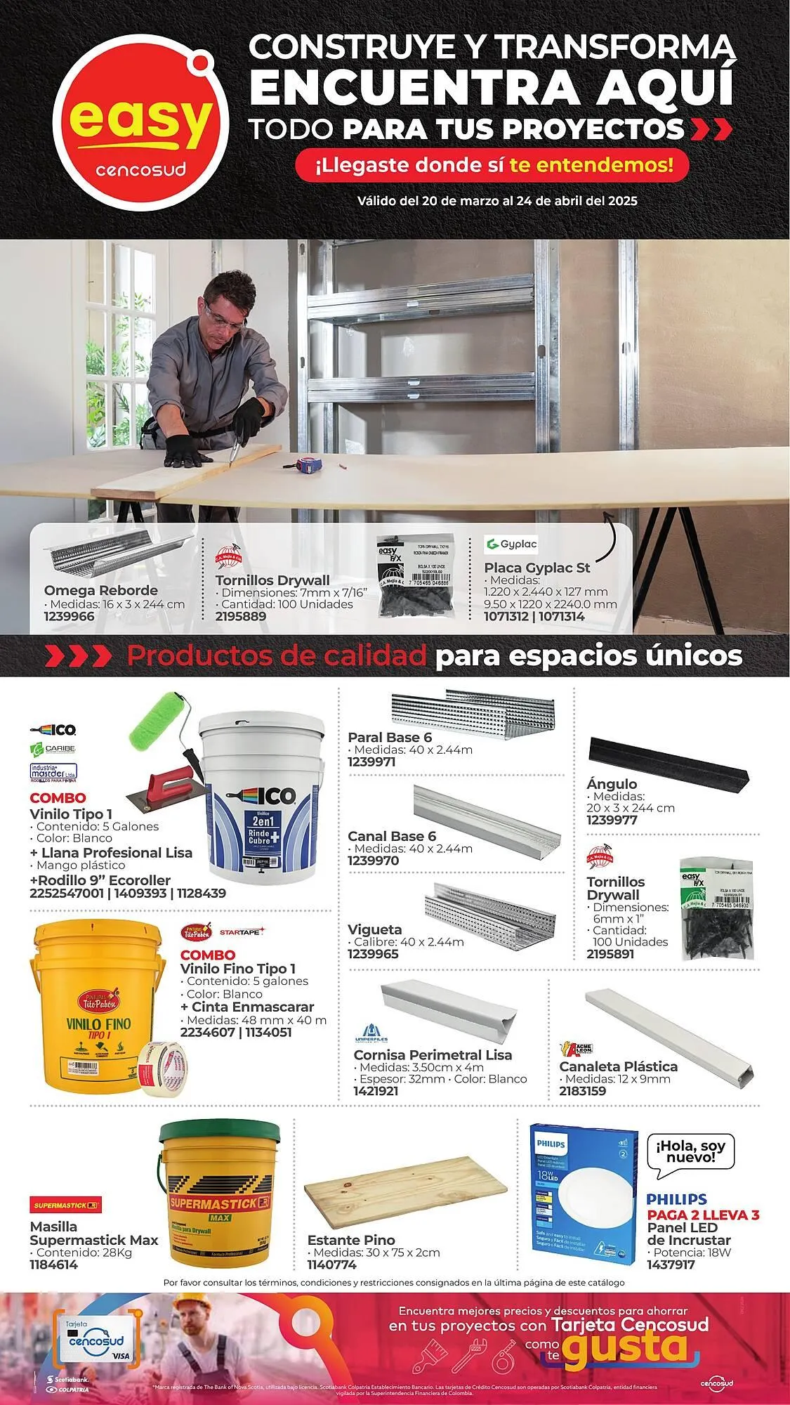 Catalogo de Catálogo Easy 26 de marzo al 24 de abril 2025 - Pag 1