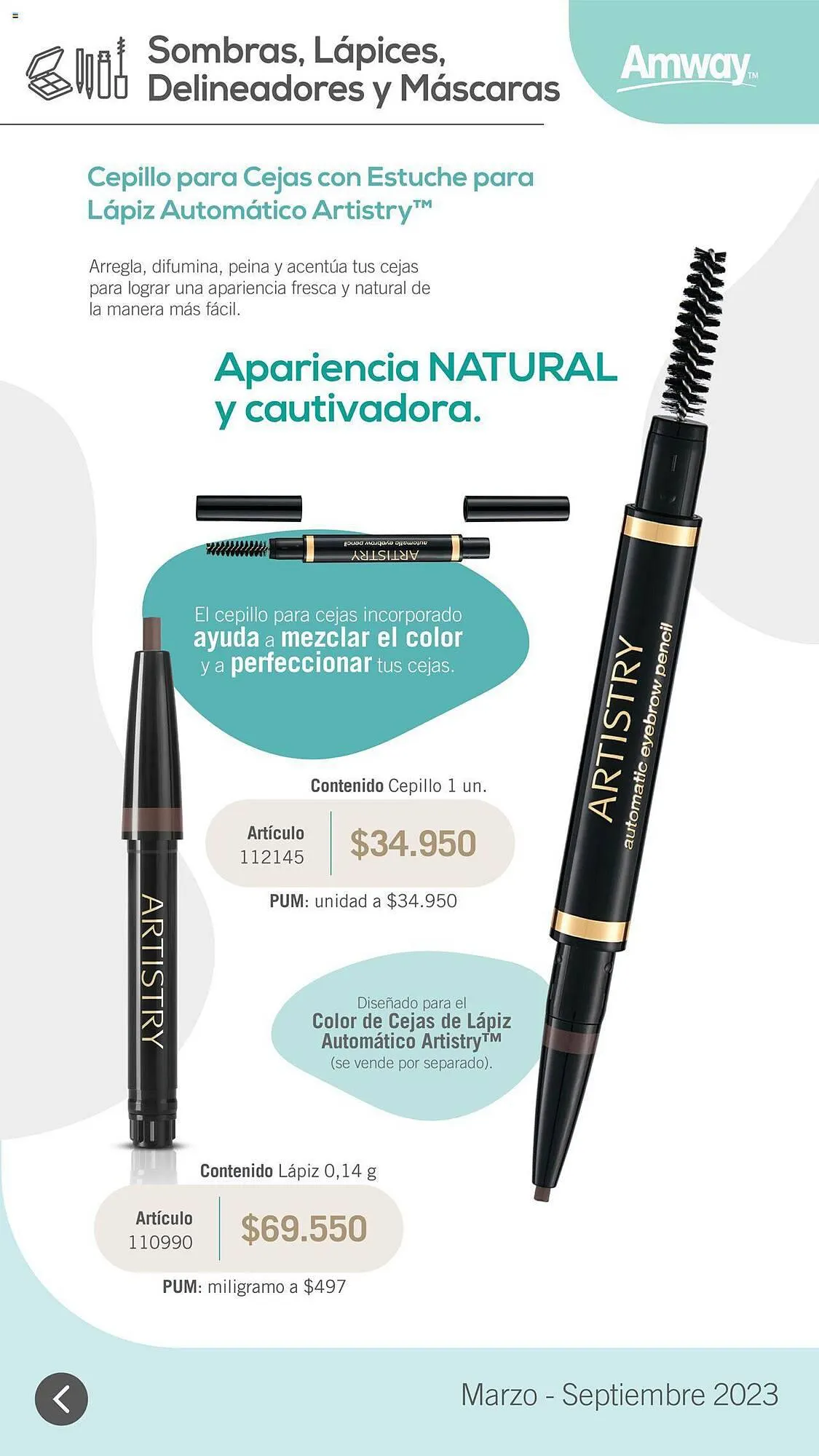 Catalogo de Catálogo Amway 31 de marzo al 1 de septiembre 2023 - Pag 32