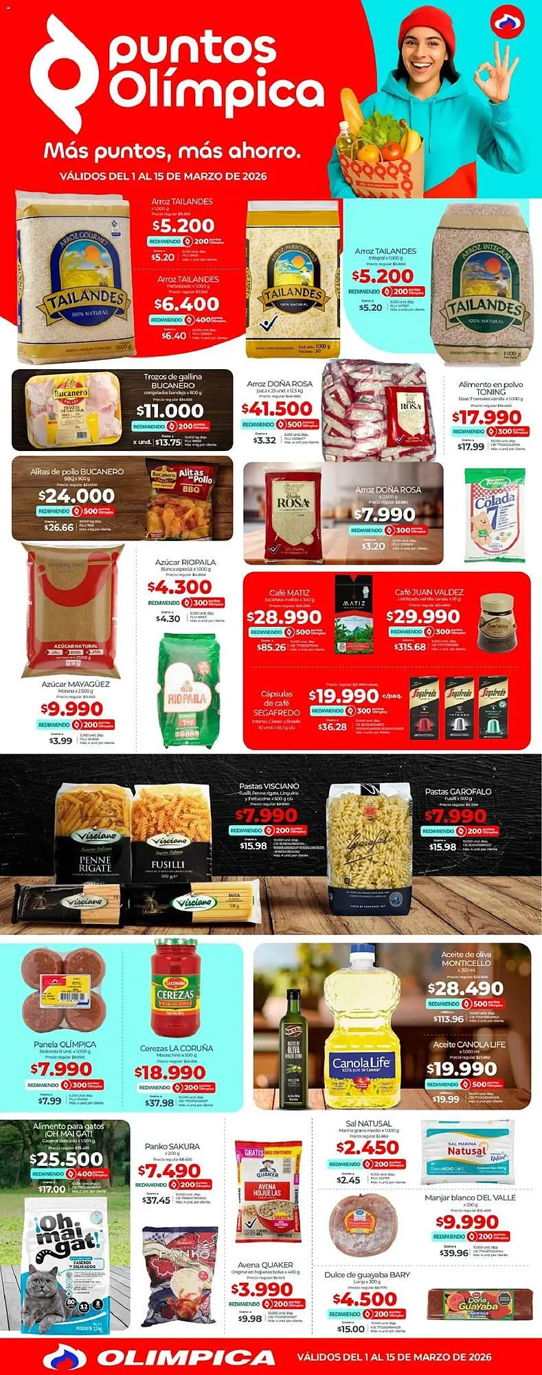 Catalogo de Catálogo Olímpica 1 de marzo al 16 de marzo 2026 - Pag 1