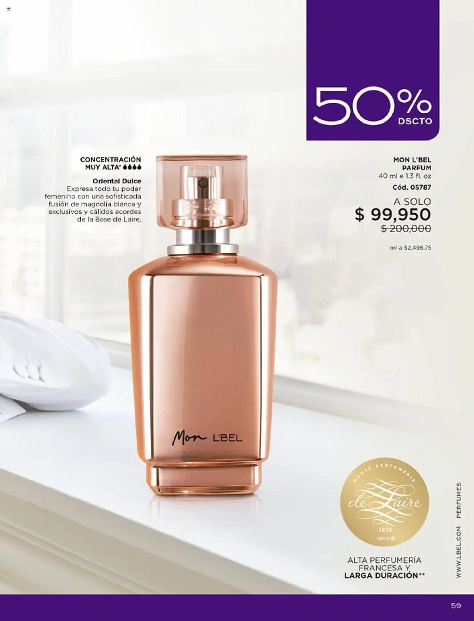 Catalogo de Catálogo L'bel 7 de julio al 28 de julio 2023 - Pag 59