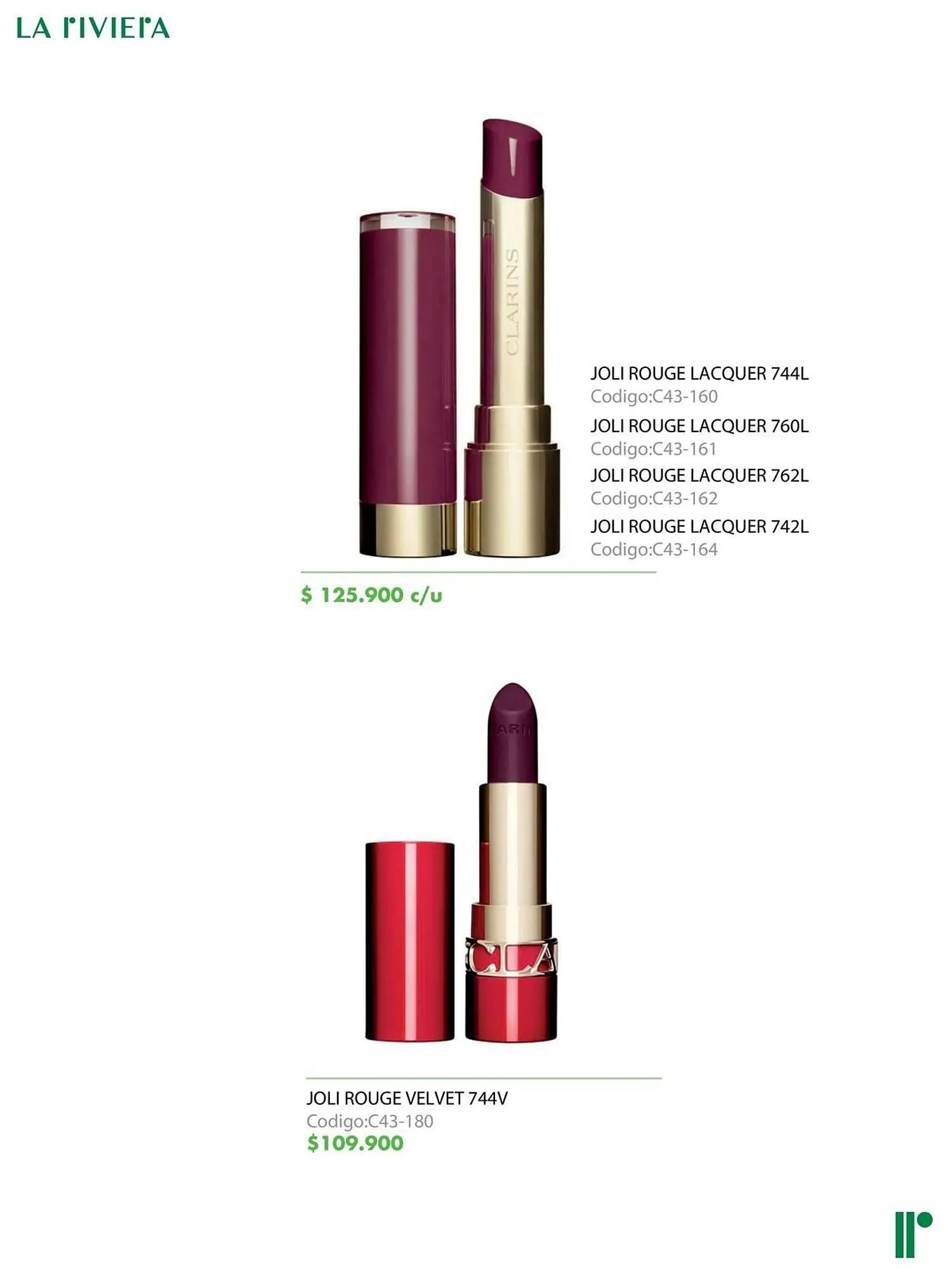 Catalogo de Catálogo La Riviera 25 de marzo al 30 de abril 2025 - Pag 31