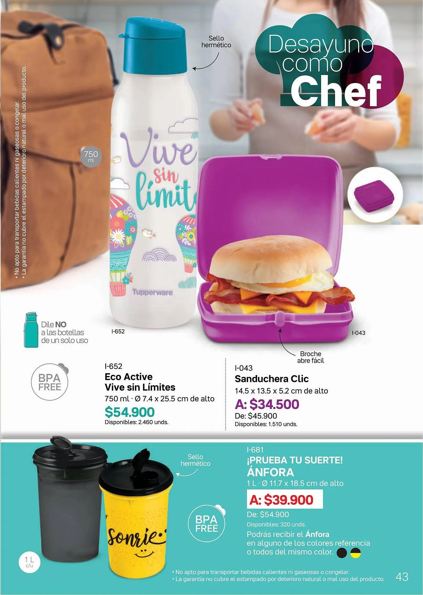 Catalogo de Catálogo Tupperware 8 de septiembre al 5 de octubre 2023 - Pag 43
