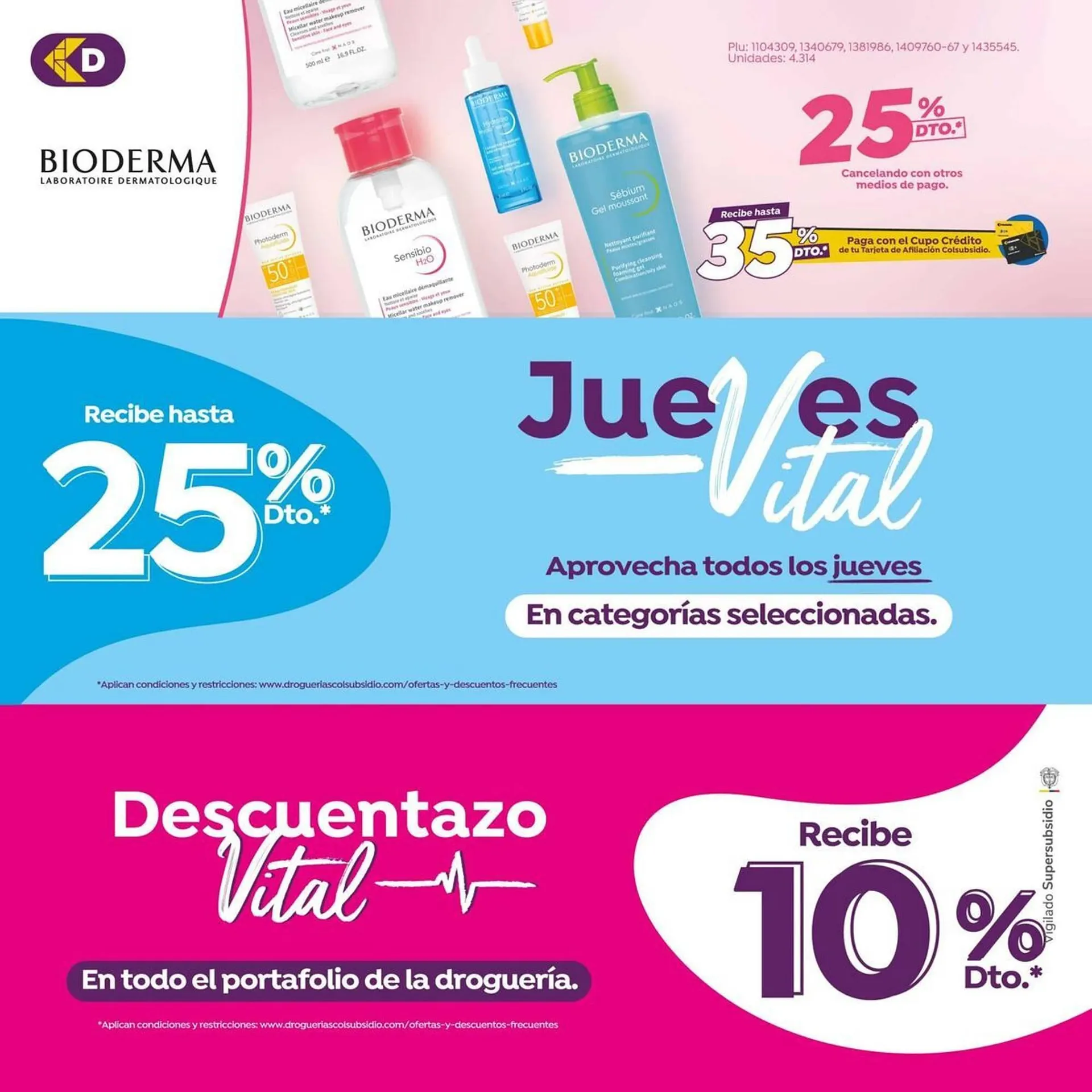 Catalogo de Catálogo Droguerías Colsubsidio 13 de marzo al 31 de marzo 2025 - Pag 10