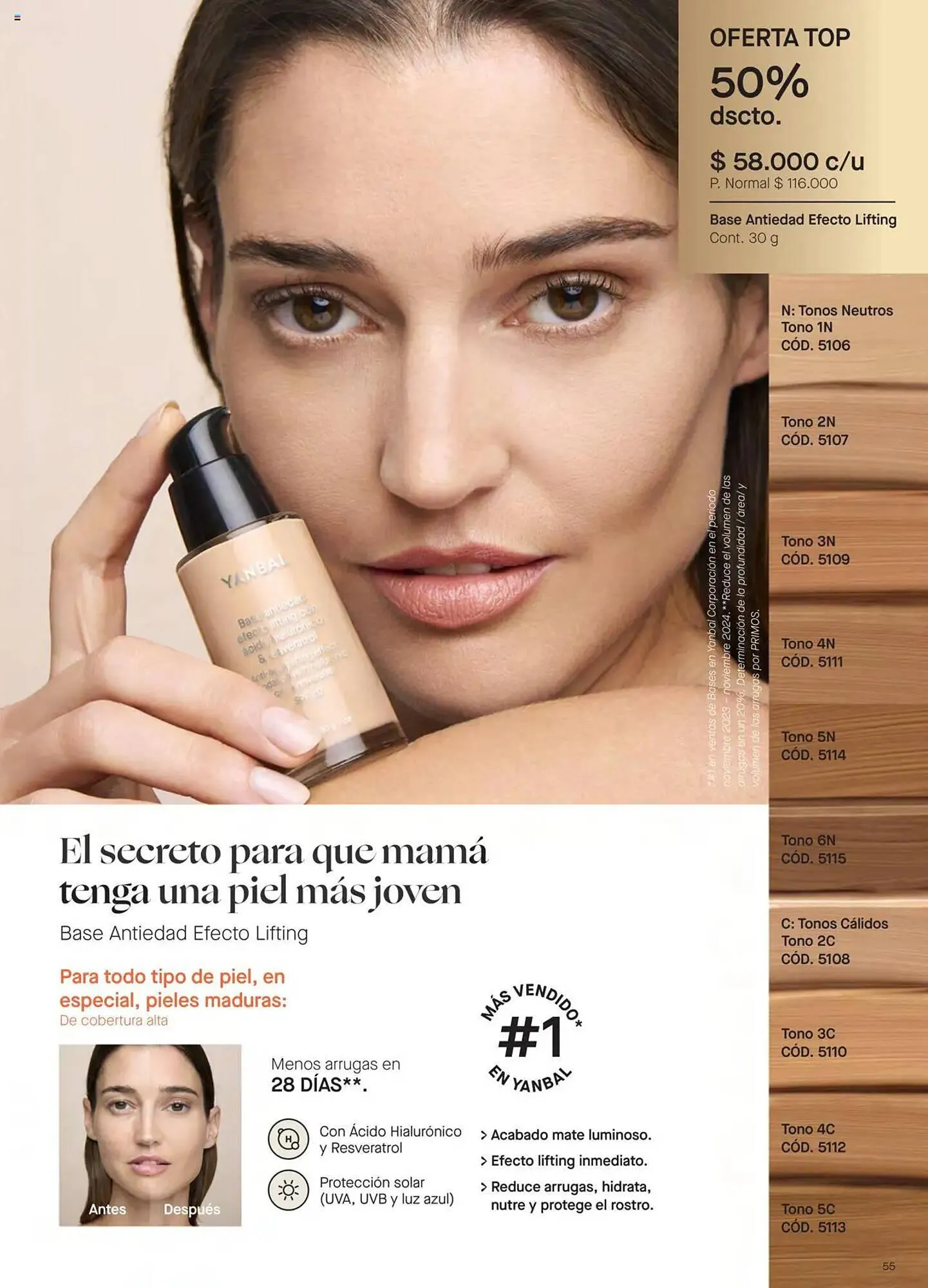 Catalogo de Catálogo Yanbal 29 de marzo al 25 de abril 2025 - Pag 57