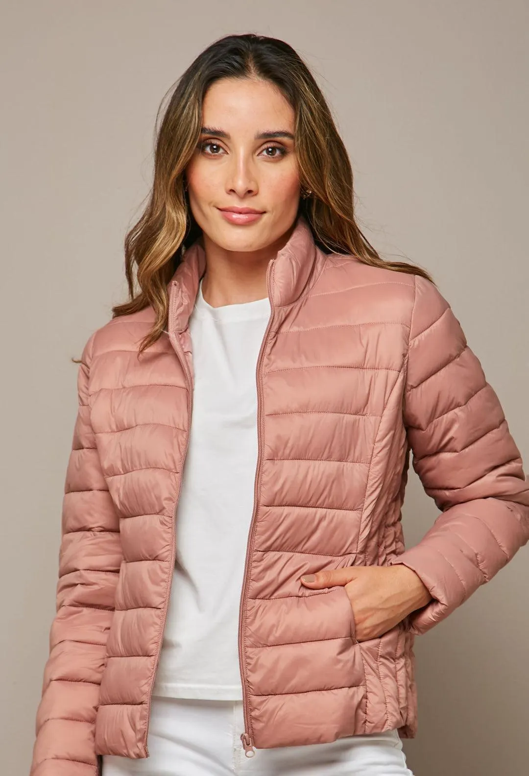 Chaqueta Abullonada Mujer - SALE