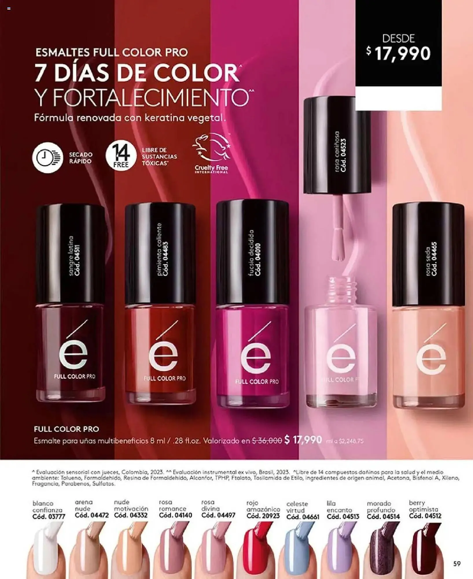 Catalogo de Catálogo Ésika 27 de mayo al 27 de julio 2025 - Pag 59