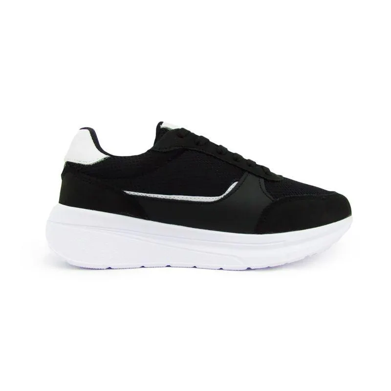 TENIS CASUAL NEGRO JEAN SHOES MUJER