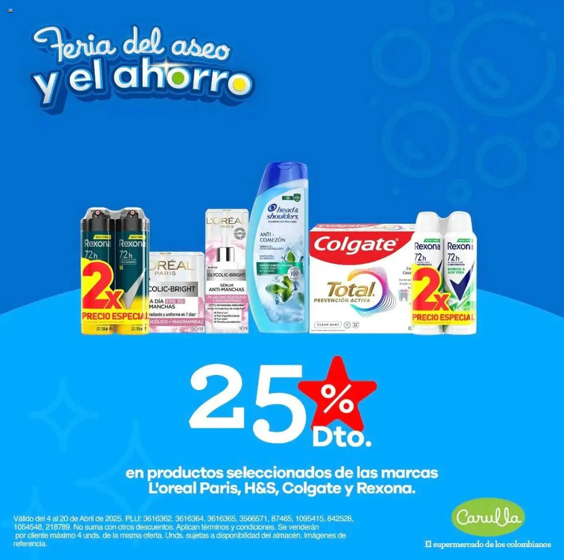 Catalogo de Catálogo Carulla 4 de abril al 20 de abril 2025 - Pag 7