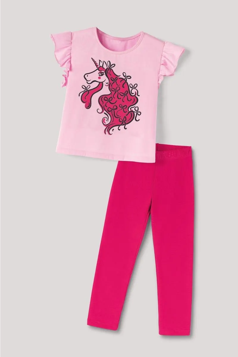 CONJUNTO X 2 CAMISETA - LEGGINGS Multicolor