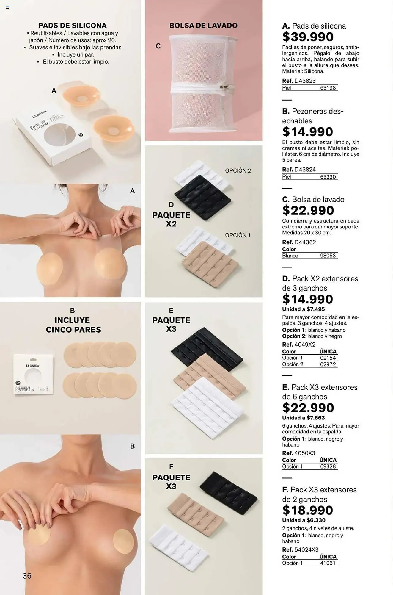 Catalogo de Catálogo Leonisa 24 de abril al 13 de mayo 2025 - Pag 36