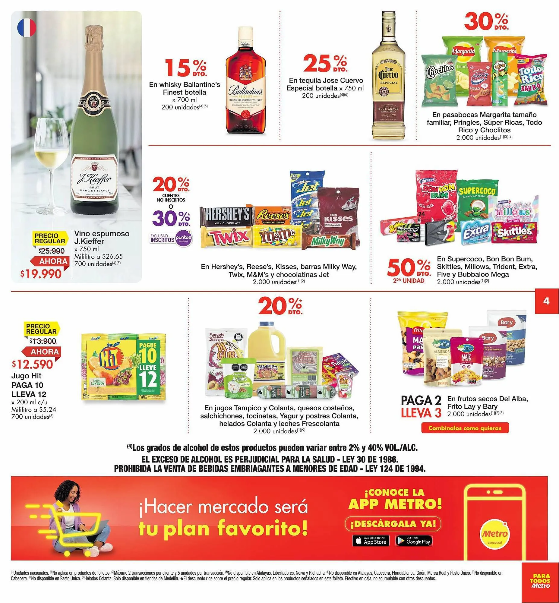 Catalogo de Catálogo Metro 31 de agosto al 3 de septiembre 2023 - Pag 4