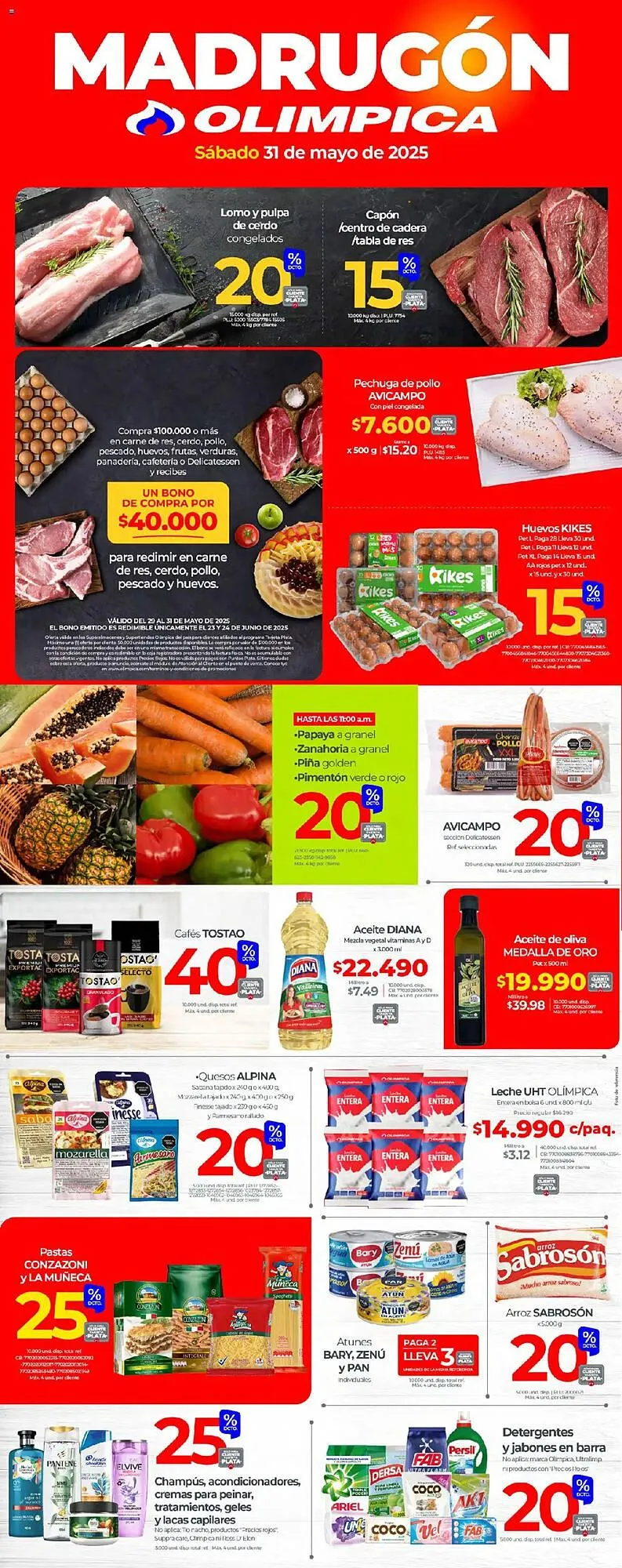 Catalogo de Catálogo Olímpica 31 de mayo al 1 de junio 2025 - Pag 1