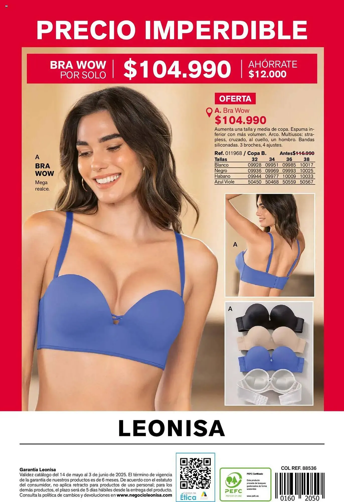 Catalogo de Catálogo Leonisa 14 de mayo al 4 de junio 2025 - Pag 222