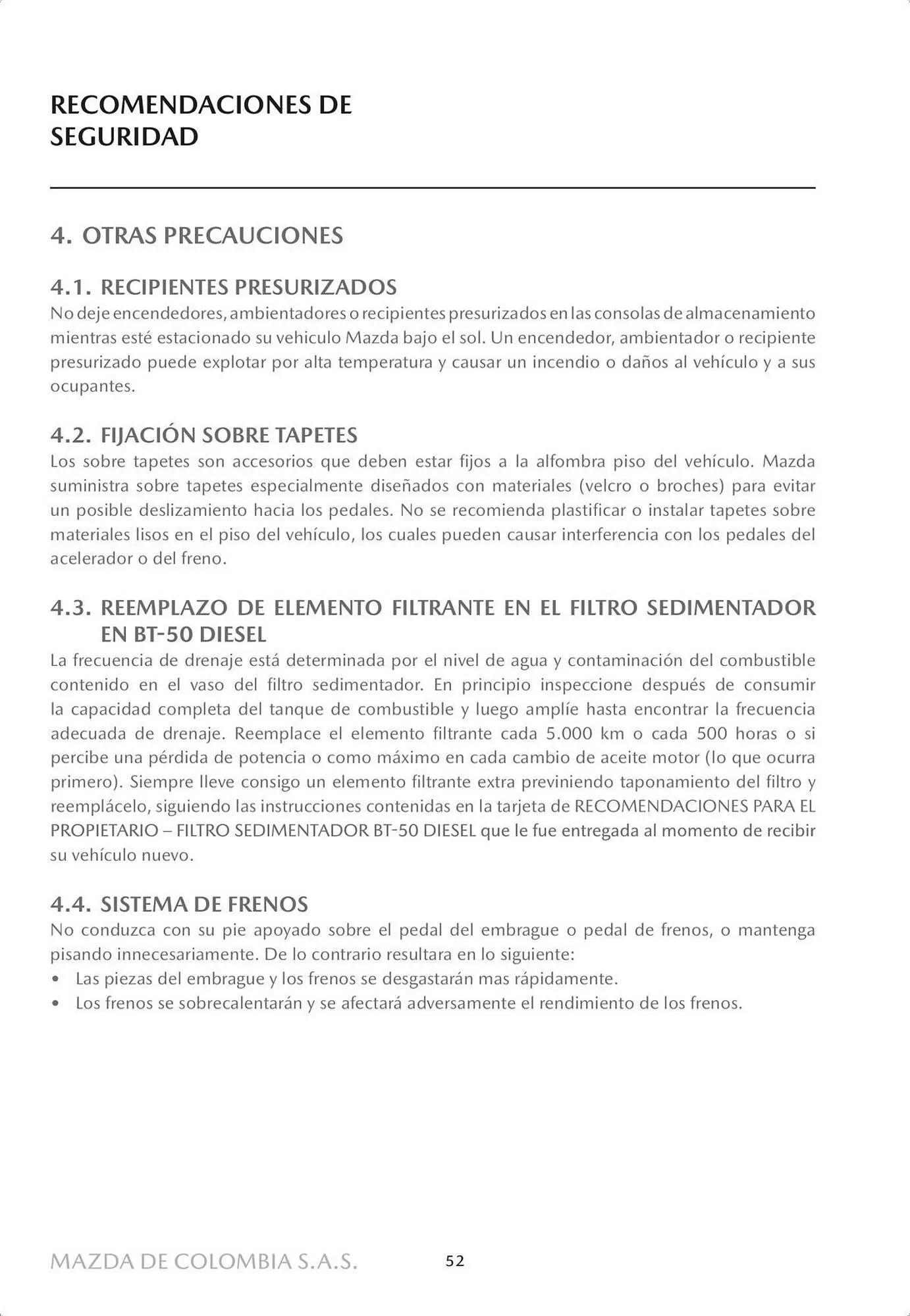 Catalogo de Catálogo Mazda 4 de octubre al 4 de octubre 2024 - Pag 54