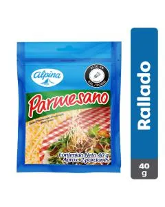 Queso Parmesano Rallado Alpina 40 g