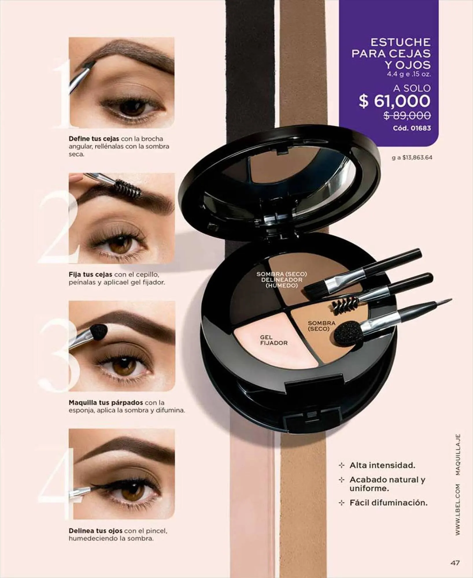 Catalogo de Catálogo L'bel 15 de septiembre al 10 de noviembre 2023 - Pag 47