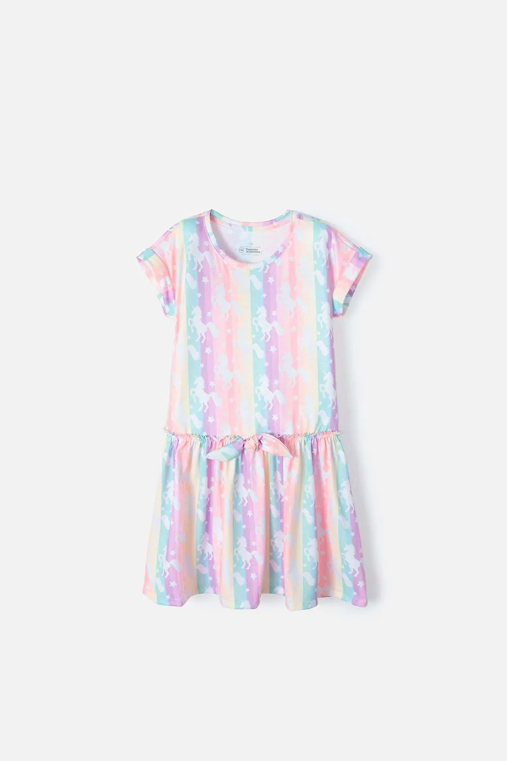 Vestido de niña,multicolor de Unicornio Mic