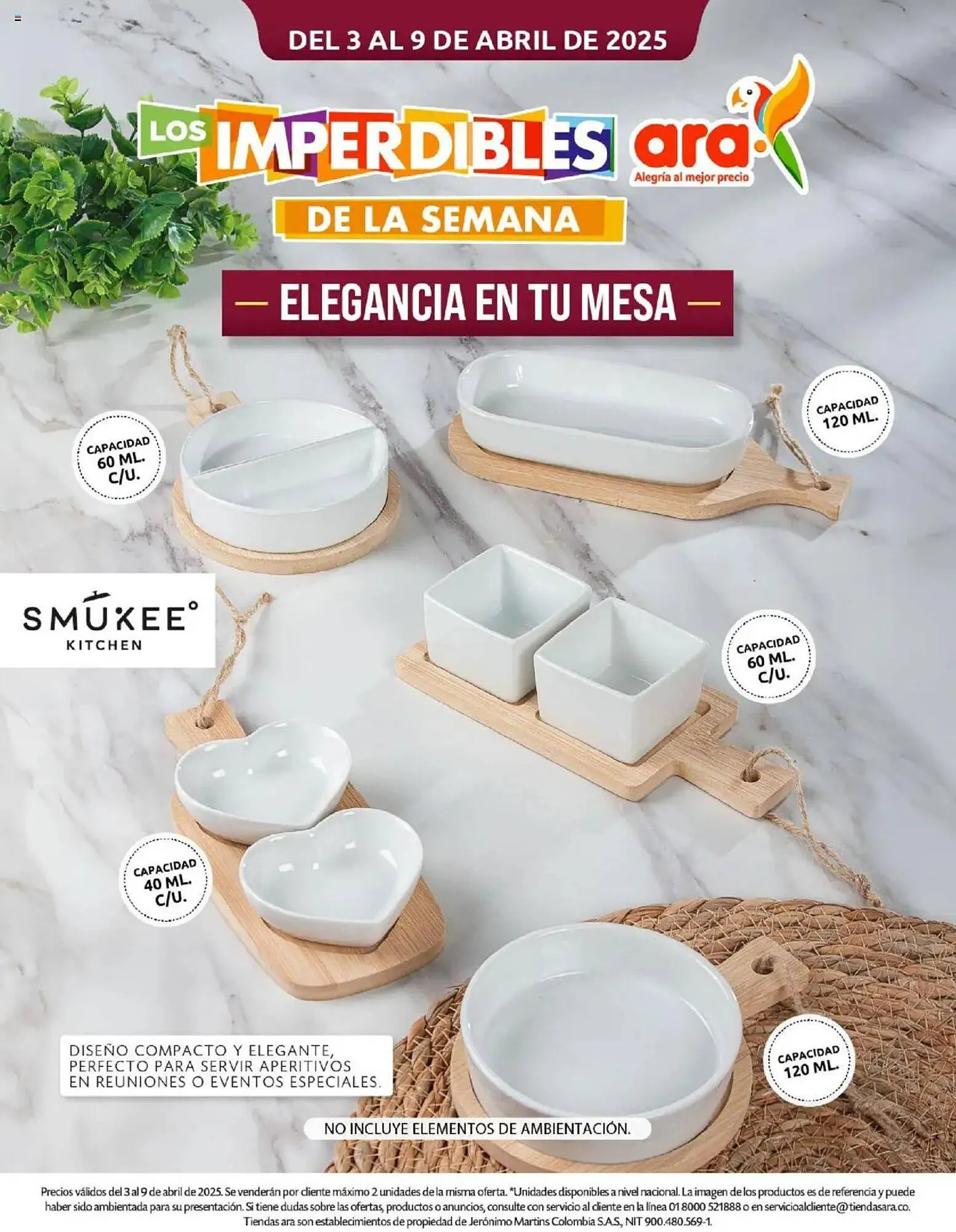 Catalogo de Catálogo Ara 3 de abril al 9 de abril 2025 - Pag 1