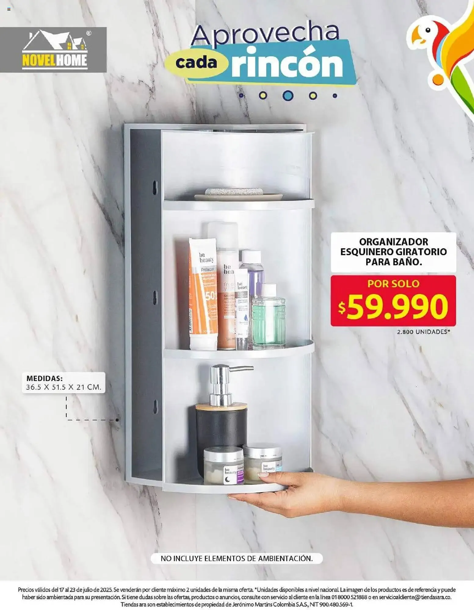 Catalogo de Catálogo Ara 17 de julio al 23 de julio 2025 - Pag 11