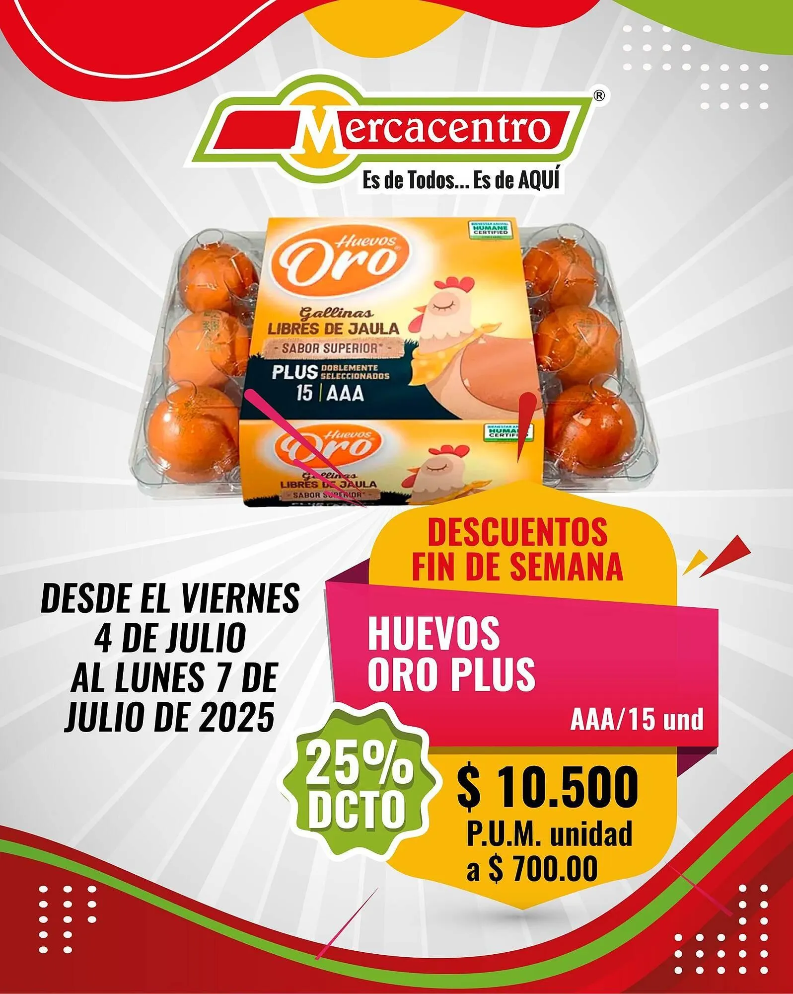 Catalogo de Catálogo MercaCentro 4 de julio al 7 de julio 2025 - Pag 1