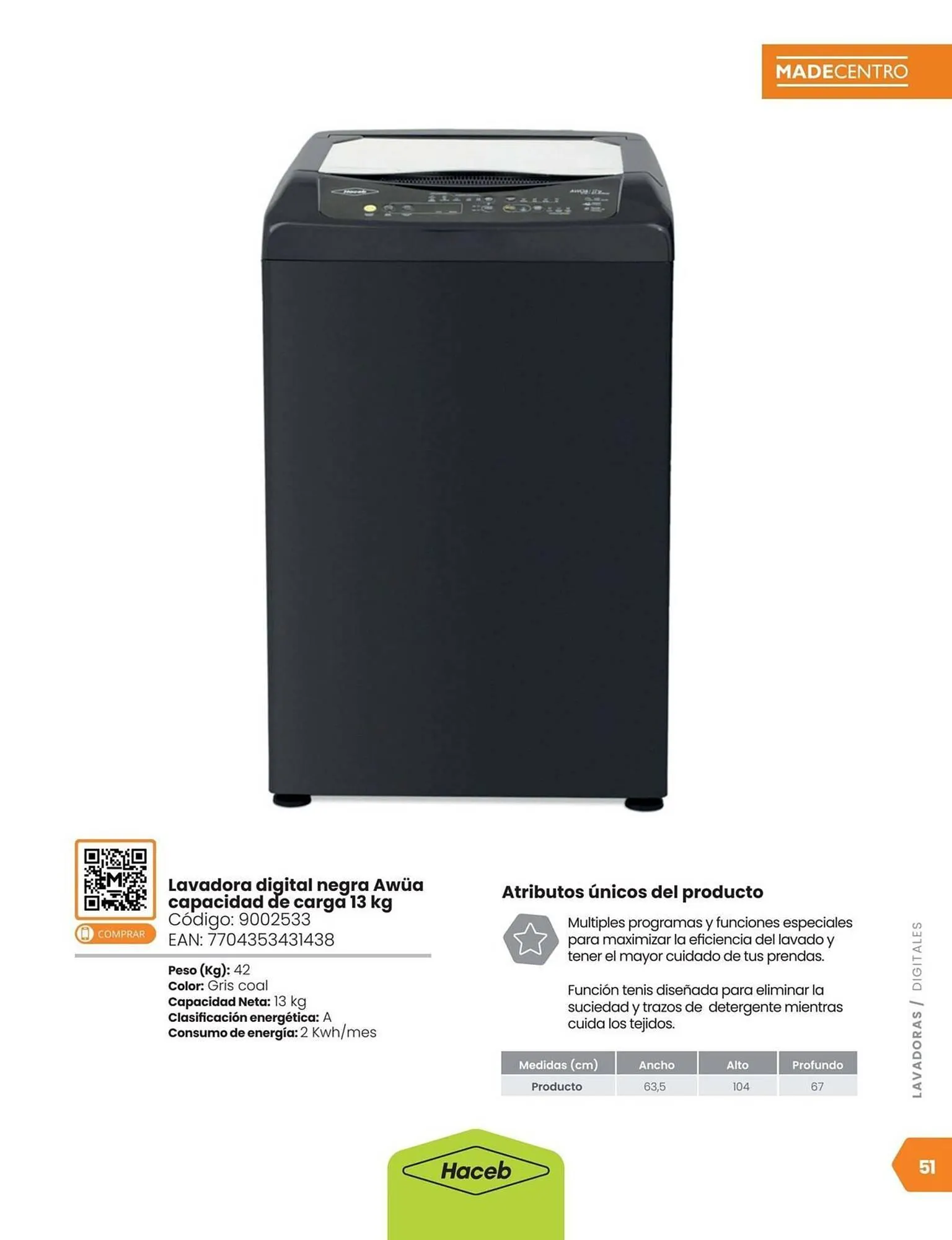 Catalogo de Catálogo Madecentro 14 de octubre al 28 de octubre 2025 - Pag 51