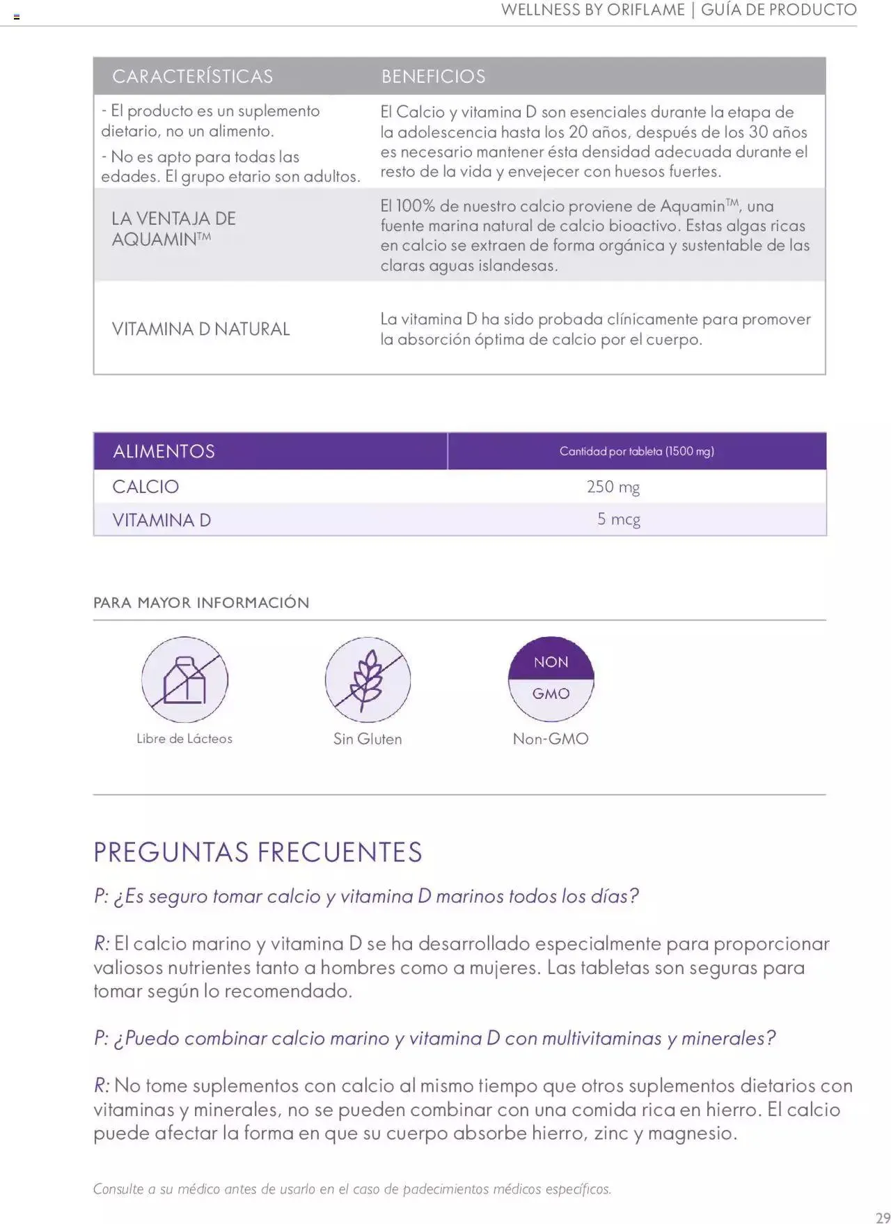 Catalogo de Oriflame - Guía de Producto Wellness 1 de junio al 31 de diciembre 2024 - Pag 29