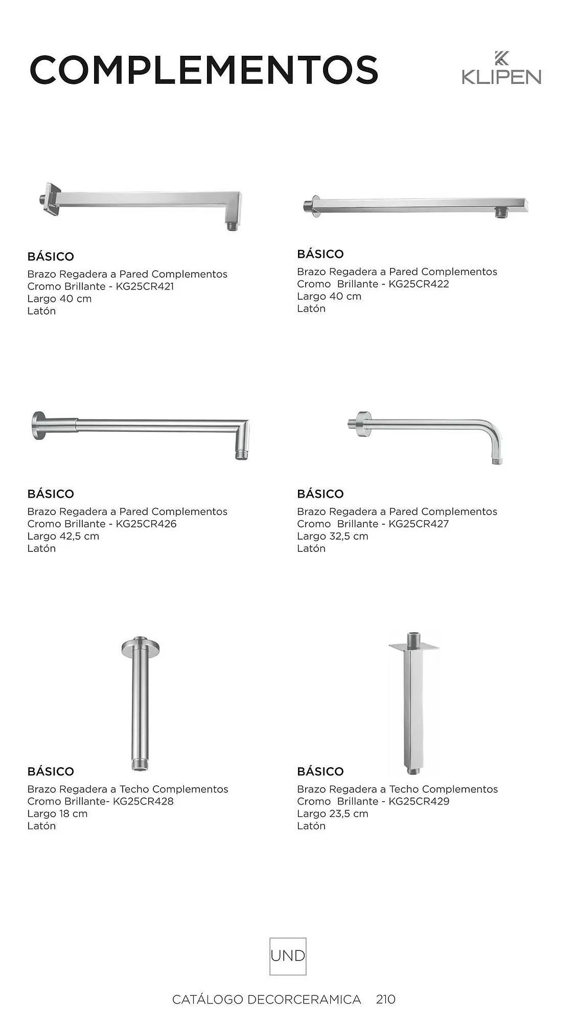 Catalogo de Catálogo Decorceramica 6 de noviembre al 6 de mayo 2025 - Pag 210