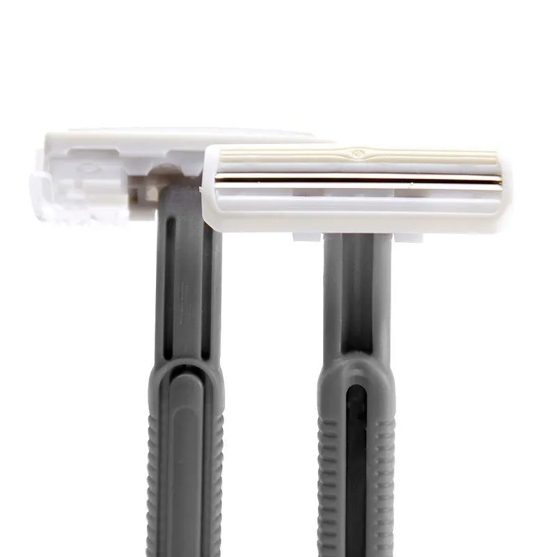 Paquete De Maquina de Afeitar Para Hombre 10 Pzs, Pequeña, Gris