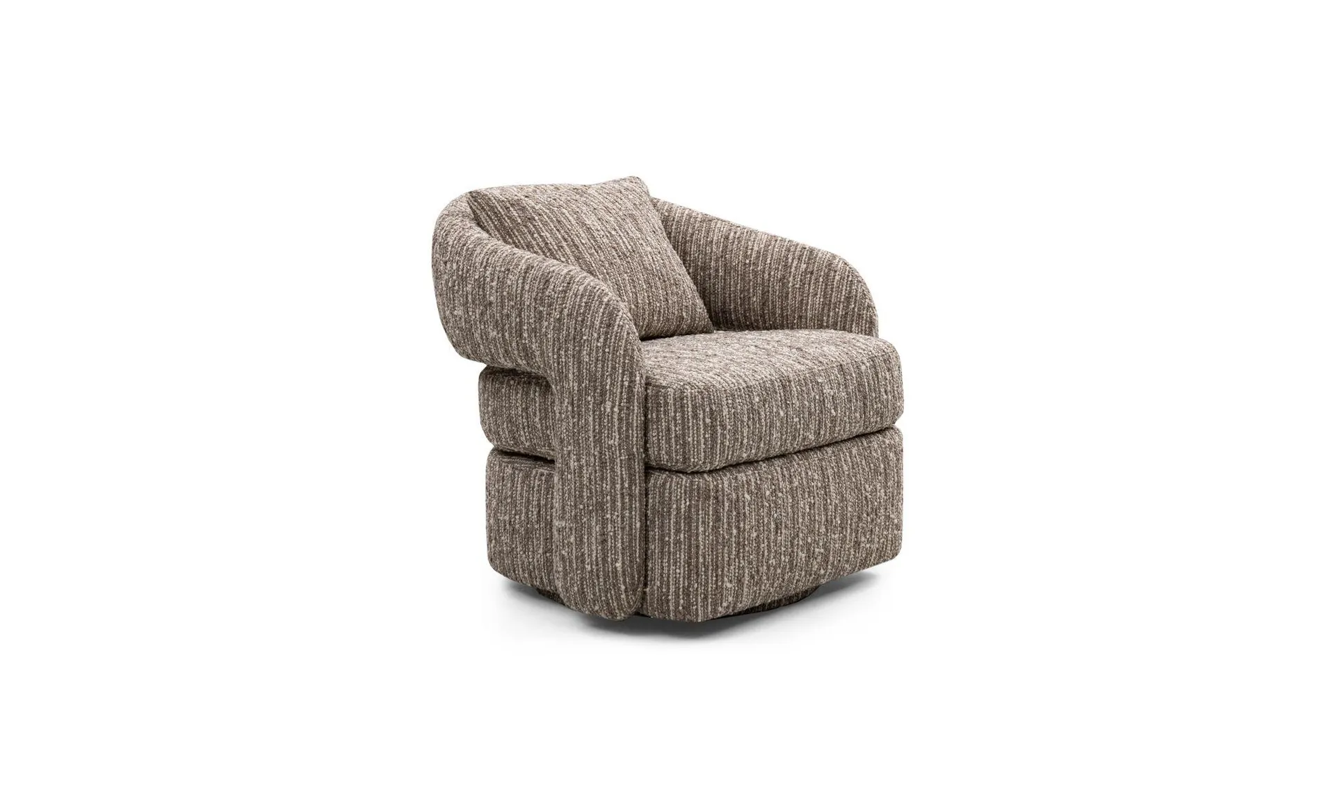 Poltrona Luna Giratoria Taupe Imp