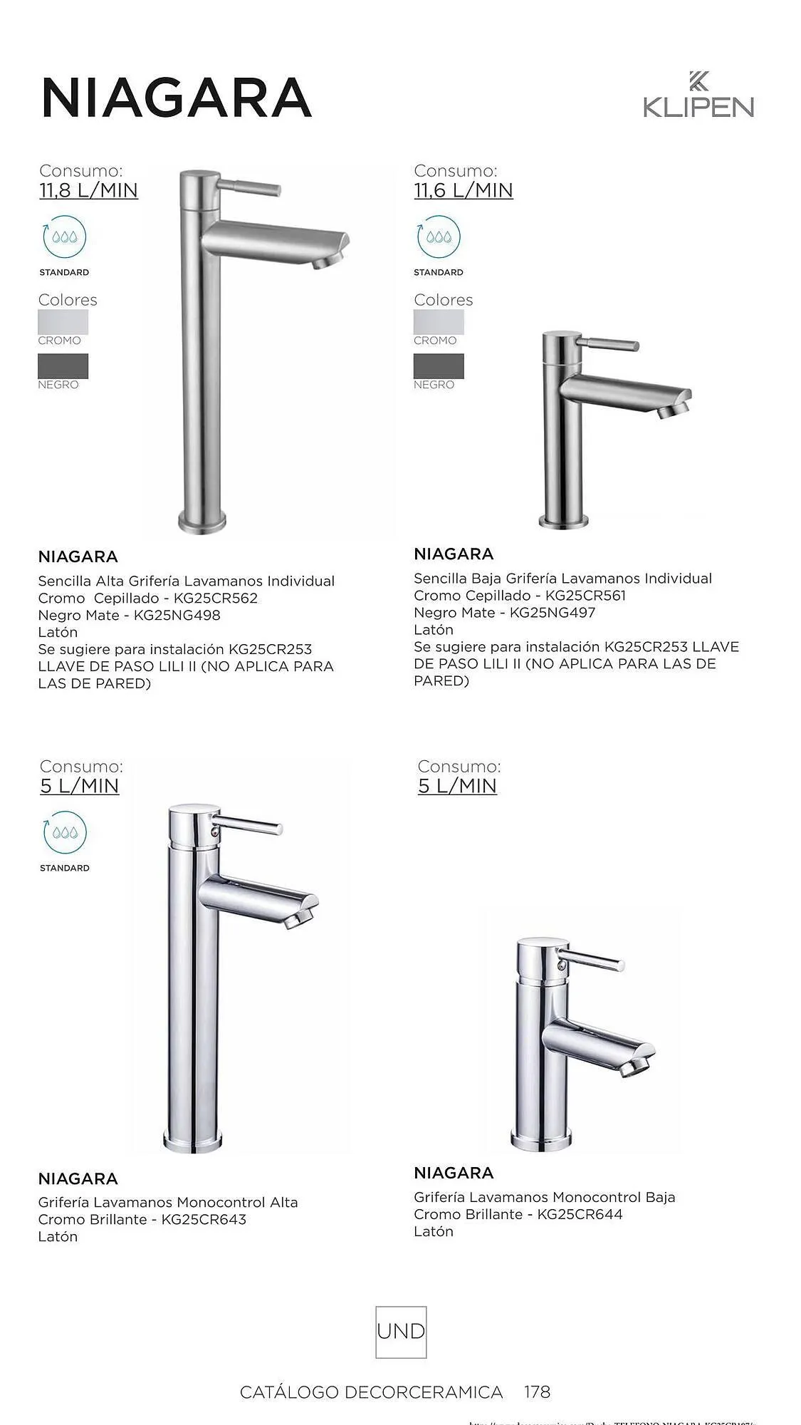 Catalogo de Catálogo Decorceramica 6 de noviembre al 6 de mayo 2025 - Pag 178