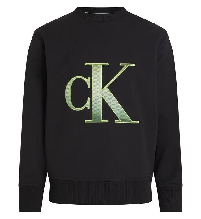 Saco Negro Monograma En El Pecho