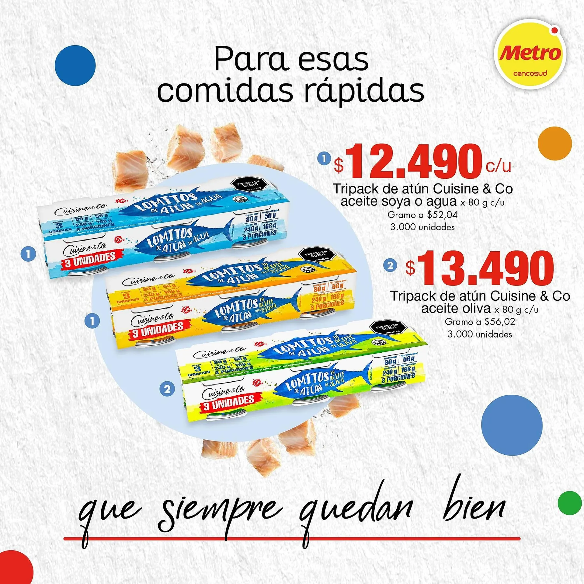 Catalogo de Catálogo Metro 28 de agosto al 17 de septiembre 2025 - Pag 5