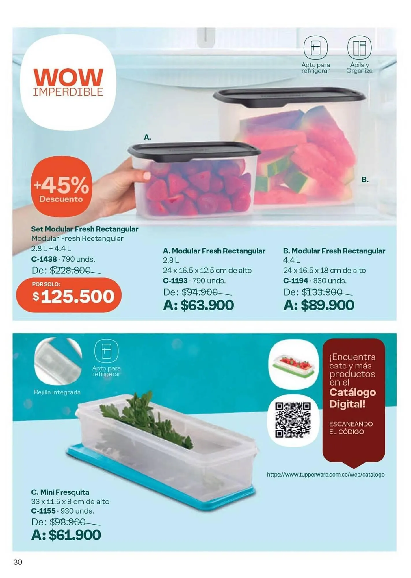 Catalogo de Catálogo Tupperware 19 de noviembre al 31 de diciembre 2024 - Pag 30