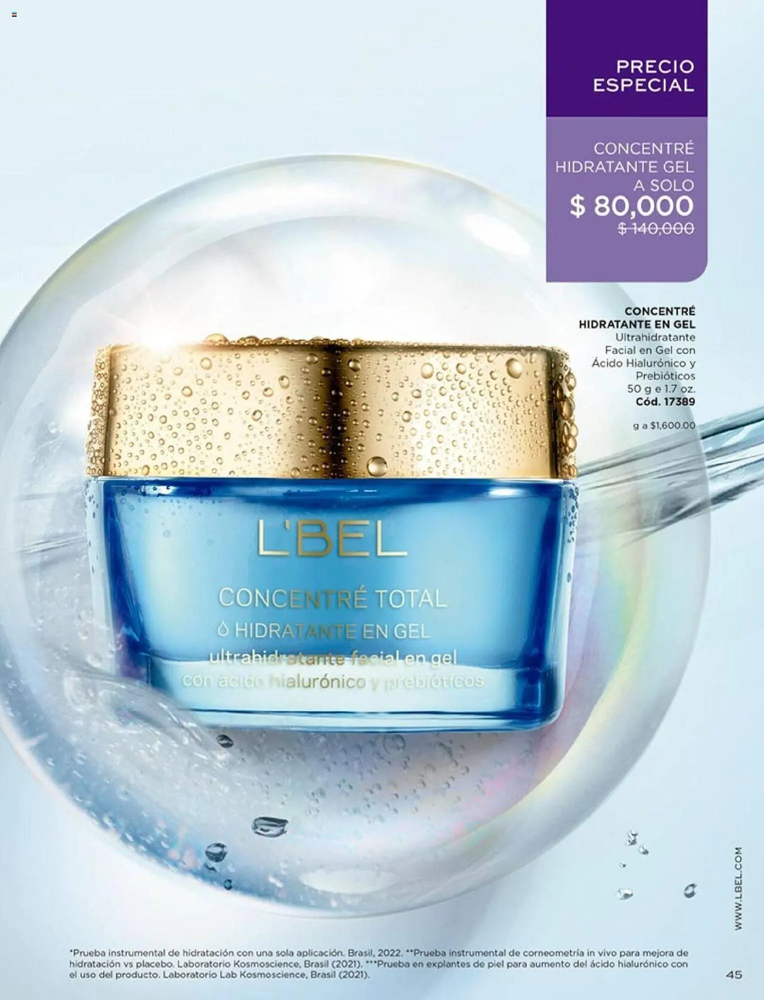 Catalogo de Catálogo L'bel 1 de agosto al 20 de agosto 2023 - Pag 45