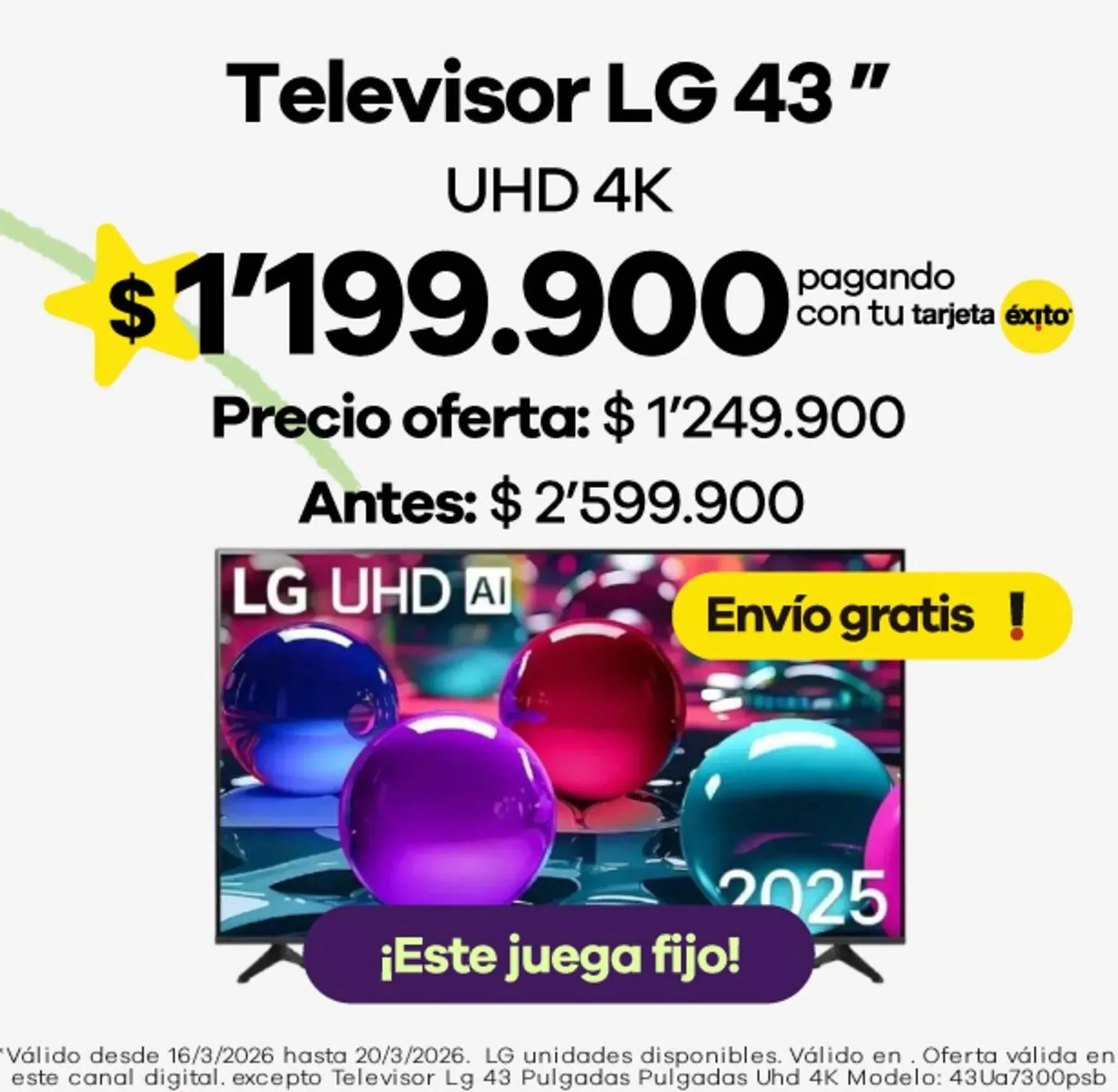 Catalogo de Catálogo Éxito 16 de marzo al 30 de marzo 2026 - Pag 8