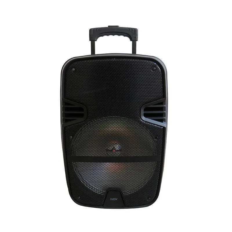 Parlante Karaoke Nex KSP814712 C/Mic 12" Negro