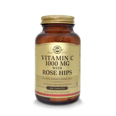 Vitamina C 1000 mg with Rose Hips x 100 Tabletas